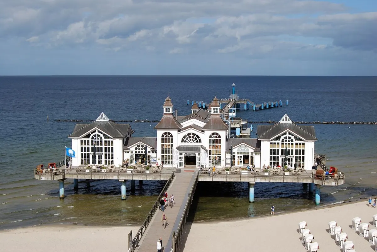Seebrücke Sellin auf Rügen
